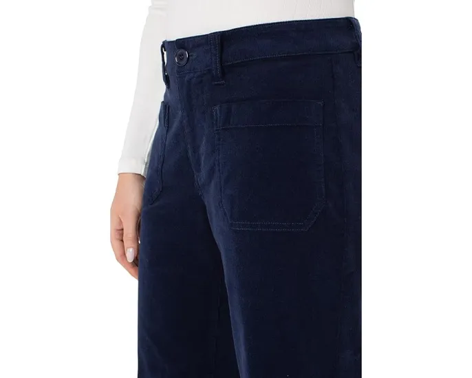 Брюки Liverpool Los Angeles из вельвета укороченные широкие