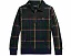 Толстовка Polo Ralph Lauren Kids с клетчатым воротником из флиса для детей постарше