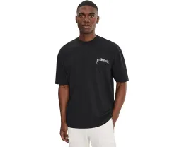 Футболка AllSaints Descent с коротким рукавом и готической вышивкой