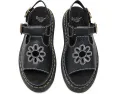 Сандалии Dr. Martens Dunnet Flower с вырезом в виде цветка на платформе