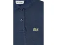 Детское поло Lacoste с воротником фестончиком Scallop Collar Polo