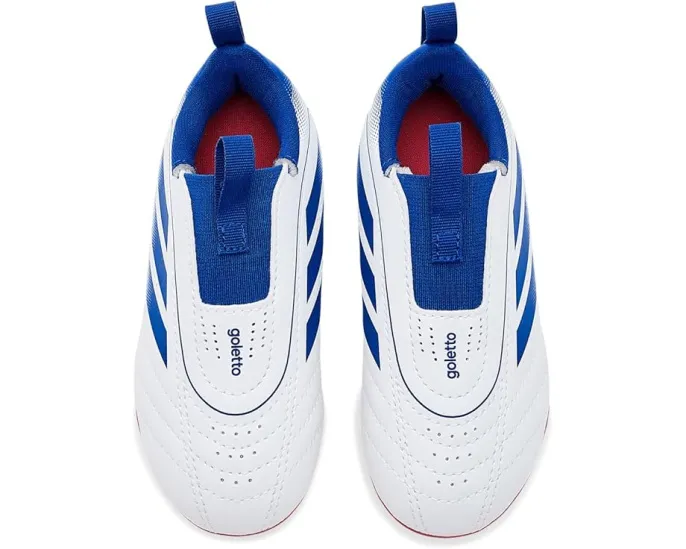 Adidas Goletto Ix Laceless детские бутсы без шнуровки для травы и искусственного покрытия