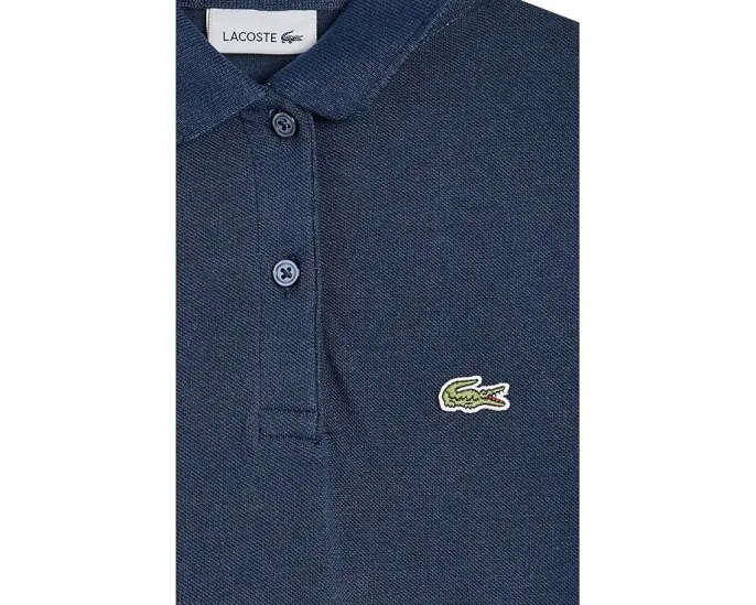 Детское поло Lacoste с воротником фестончиком Scallop Collar Polo