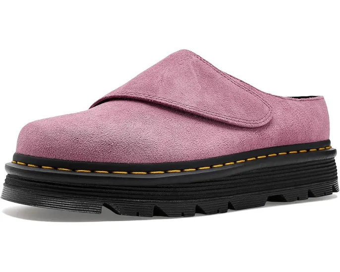 Мюли Dr. Martens Zebzag Anywair на платформе из замши Dusty Rose EH