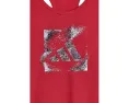 Детский топ adidas Kids с открытой спиной и графикой