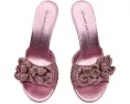 Туфли Stuart Weitzman Lotus Slide 85 с ручной вязкой и миндалевидным носком