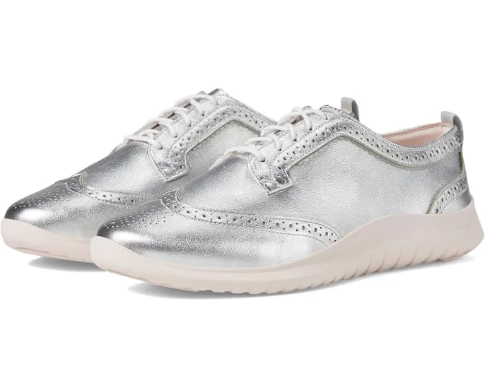 Туфли Zerogrand Meritt Wing Tip Oxford Cole Haan с квадратным носком в стиле оксфорд