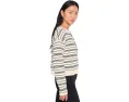 Свитер 525 america Vivienne Stripe Drop Shoulder Henley с полоской и планкой