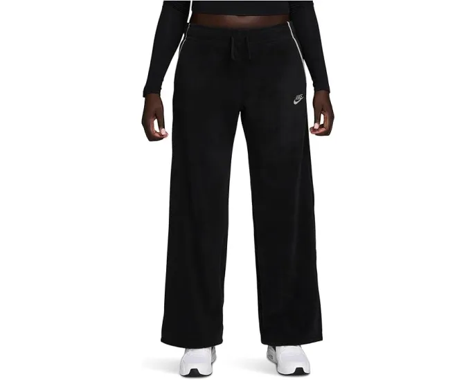 Широкие брюки Nike Sportswear Club Fleece средней посадки