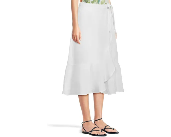 Юбка Tommy Bahama St. Lucia Wrap Pull On с ярусным дизайном