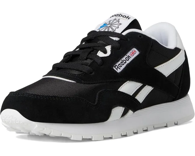 Кроссовки Reebok Kids Classic Nylon с сетчатым верхом и резиновой подошвой