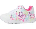 Детские кроссовки Skechers Uno Lite My Drip с принтом капель и звезд
