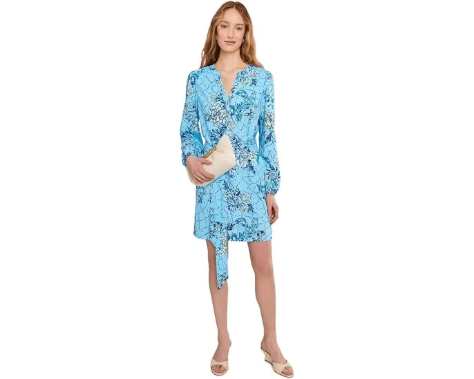 Платье Ensley с защитой UPF 50+ и поясом на талии Lilly Pulitzer
