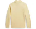 Полузип Polo Ralph Lauren Kids худи из интерлока для малышей с вышитым пони