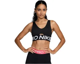 Nike Pro Indy спортивный бюстгальтер с глубоким вырезом и средней поддержкой