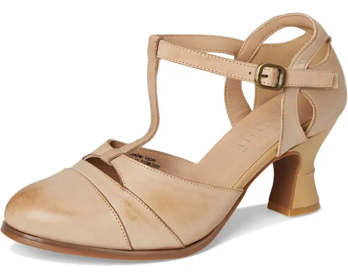 Туфли L'Artiste by Spring Step Altamira на каблуке с Т-образным ремешком и вырезами