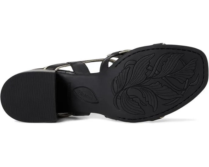 Сандалии Sofia от Born с ремешками и квадратным носком на деревянном каблуке