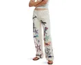 Free People Джинсы We The Free Tennessee Low-Rise Illusions с ручной росписью