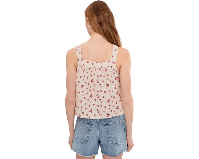 Топ Tate Double Weave Tank из конопли и органического хлопка с квадратным вырезом Toad&Co