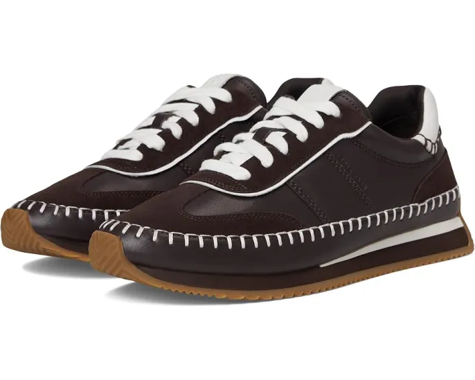 Кроссовки Cole Haan Grandpro Premier Runners из кожи и замши с квадратным носком