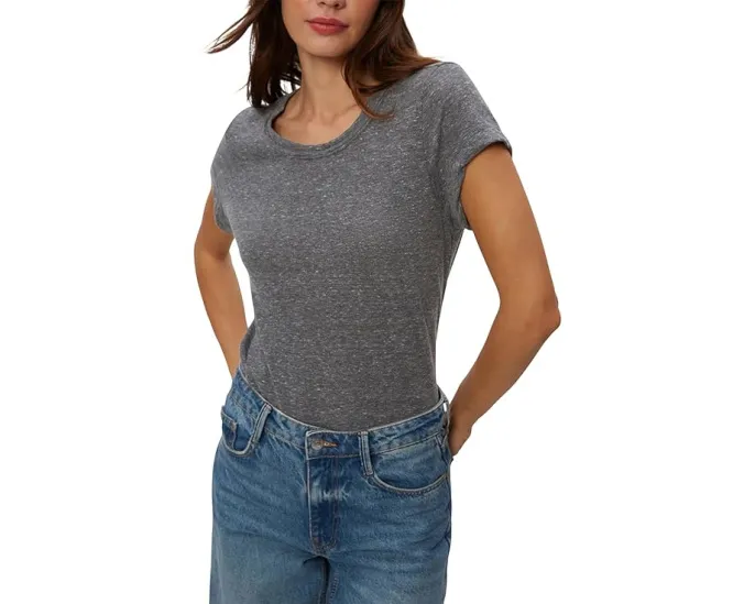 Футболка Trudy с круглым вырезом от Michael Stars из полиэстера и хлопка