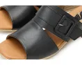 Кожаные сандалии Spring Step Acoliana на устойчивом каблуке с регулируемой задней лямкой