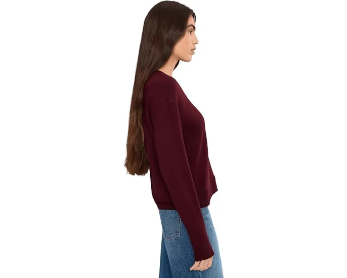 Свитер Splendid Supersoft с отделкой из вельвета и волокнами ECOVERO