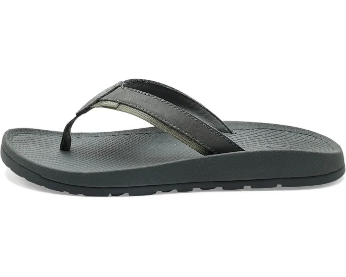 Сланцы Chaco Lowdown Leather Flip из натуральной кожи с анатомической стелькой
