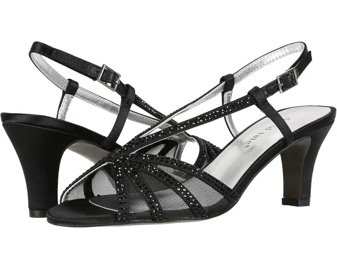 Босоножки Refined с ремешком на щиколотке и стразами David Tate