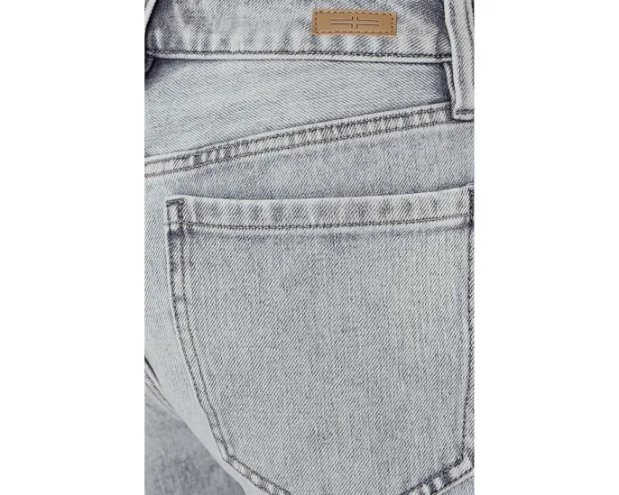 Прямые джинсы Liverpool Los Angeles Kennedy 71 см с декоративными строчками и разрезом