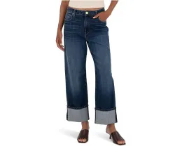 Джинсы KUT from the Kloth Sienna с высокой посадкой и прямыми штанинами