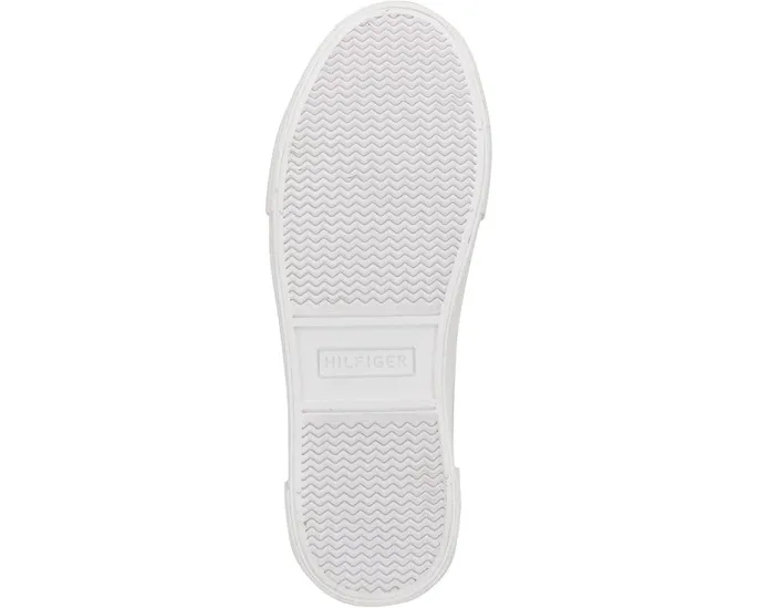 Tommy Hilfiger Aconia кроссовки из холста с тисненым логотипом и резиновой подошвой