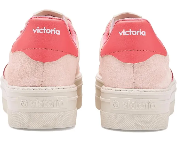 Кроссовки Victoria Barcelona на платформе с текстильным верхом