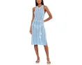 Beachy High Neck Crochet Lace Belter Dress