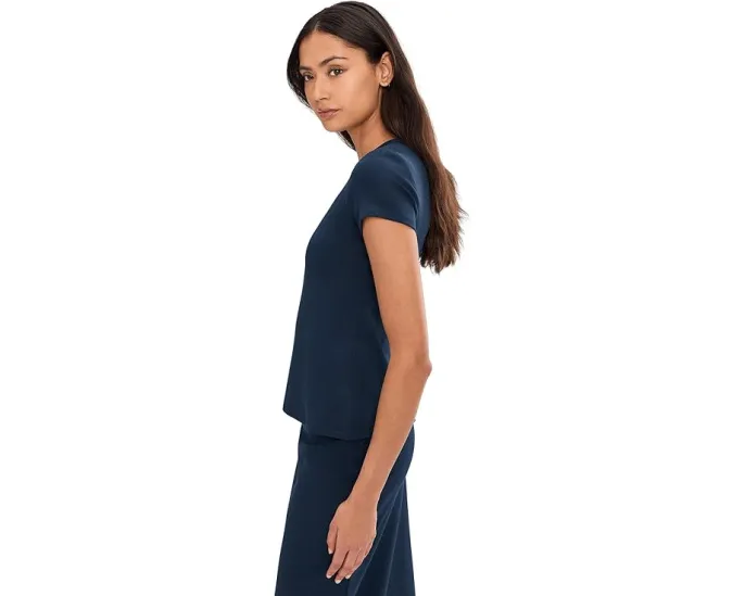 Vince Camuto блузка с коротким рукавом и вырезом на спине