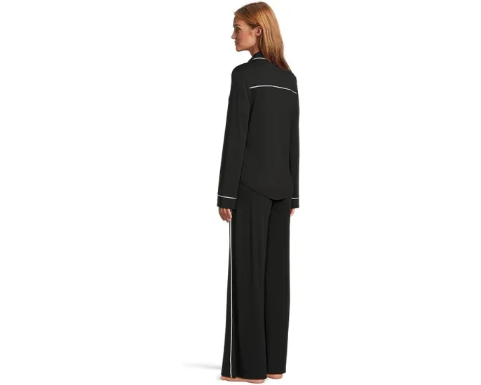 Пижамный комплект из пимы и модала с длинным рукавом и карманами Cosabella