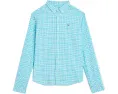 Рубашка Vineyard Vines Tiki Torch Plaid Performance из хлопка в клетку