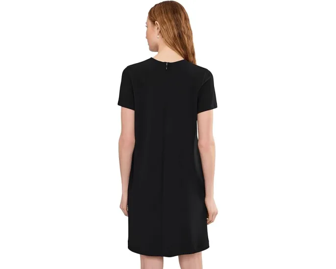 Платье Bias Short Sleeve от Vince с коротким рукавом
