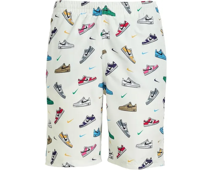 Nike Kids плавки Multi Sneaker с подкладкой и сетчатыми карманами для дренажа воды