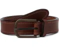 Кожаный ремень Johnston & Murphy Two-Tone Stitched с контрастной строчкой