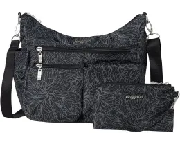 Сумка Baggallini Modern Everywhere Bag с защитой от RFID и держателем для бутылки