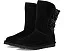 Зимние угги Bearpaw Jenni из замши с меховой отделкой и декоративной пряжкой