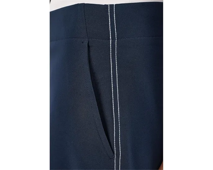 Широкие брюки Lenox длиной 31 дюйм с контрастной строчкой и карманами NIC+ZOE