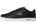 Кроссовки T-base из кожи с вышитым крокодилом Lacoste