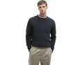 Свитер Barbour Essential Patch из чистой шерсти мериноса с кожаными заплатками