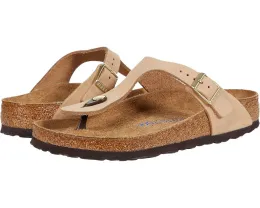 Сандалии Birkenstock Gizeh Soft Footbed с пробковой стелькой