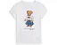 Футболка из хлопкового джерси с медвежонком Polo Ralph Lauren Kids для малышей