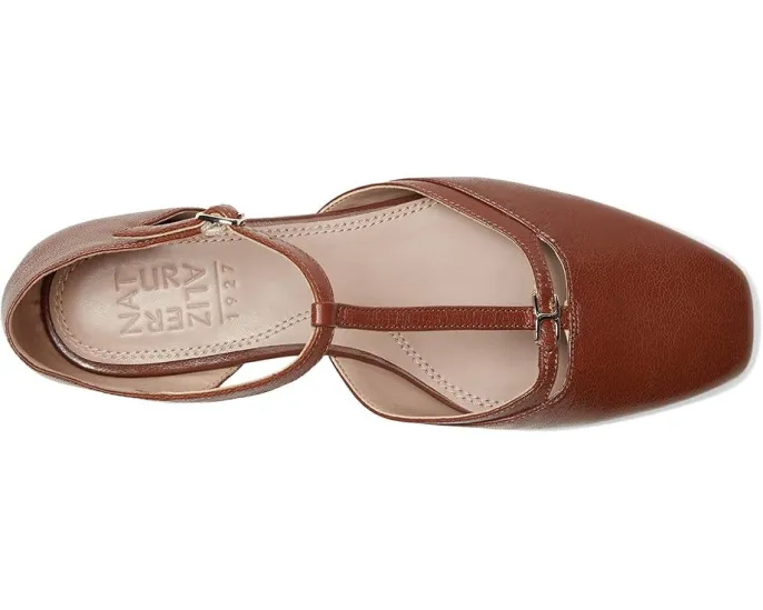 Туфли Mary Jane Naturalizer Caresse с квадратным носком и ремешком на щиколотке