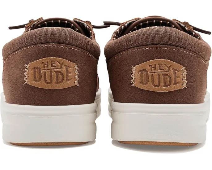 Hey Dude Kids Paul Pro Classic с гибким кожаным верхом и стелькой ЭВА
