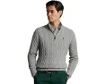 Polo Ralph Lauren Водолазка с длинным рукавом из хлопка и кабельной вязкой